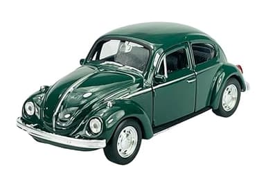 Welly VW Volkswagen Beetle Beetle Green 1/34-1/39 Metal Model Car Die Cast New in Box