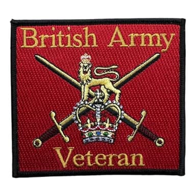 The England Store British Army Veteran Iron On Patch