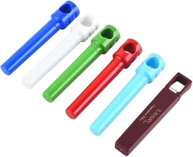 5 Pcs Random Color Travel Pocket Wine Corkscrew Portable Wine Opener Wine Cork Opener Mini Cork Screw Restaurant Wine Bottle Wine Cork Opener Cool Pocket Corkscrew Travel Gifts