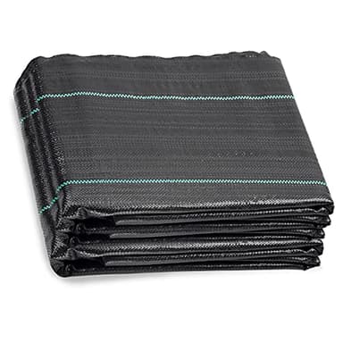 ANSIO Weed Membrane, Weed Control Membrane 2Mx10M, Weed Control Fabric,Ground cover, UV stabilised Weed Barrier Fabric. Ideal for use in Patios, Garden, Flower beds, Landscaping -Weed suppressant