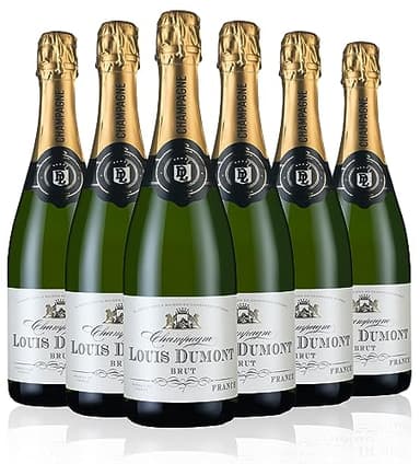 Laithwaites Champagne Louis Dumont Brut NV - Case of 6 Bottles (75cl) - France