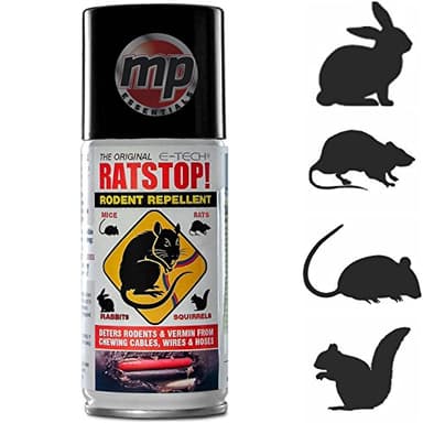 The Original Ratstop Rat Rabbit Mice Squirrel Rodent Repeller Repellent Deterrant Spray