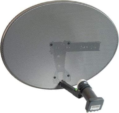 Zone 1 Sky or Freesat Dish (Quad LNB)