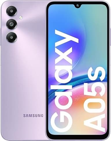 Samsung Galaxy A05s (4GB, 64GB Storage) | 50 MP Main Camera | Snapdragon 680 | 5000 mAh Battery (Violet)