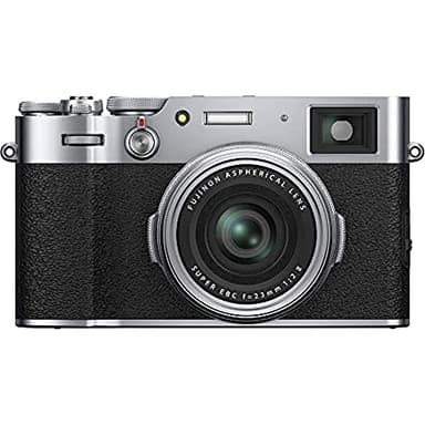 Fujifilm 16642965 X100V Mirrorless Digital Camera, Silver