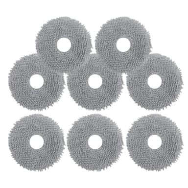 VIEWALL 8 Pack Mop for Roborock Q Revo/Q Revo S/Qrevo MaxV/Q Revo Pro Robot Vacuum Cleaner, Microfibre Soft Washable and Reusable Replacement Wipes Mop
