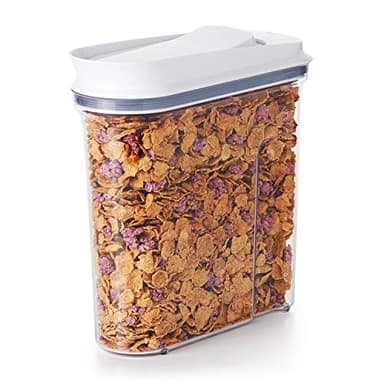 OXO Good Grips POP Medium Cereal Dispenser - 3.2 Litre, Grey,clear