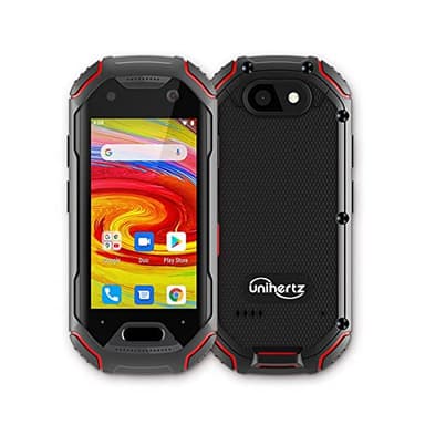 Unihertz Atom - The World's Smallest 4G Rugged Smartphone with Android 9.0 Pie, Unlocked, 4GB RAM, and 64GB ROM, Water-Resistant and dustproof(NO charger)
