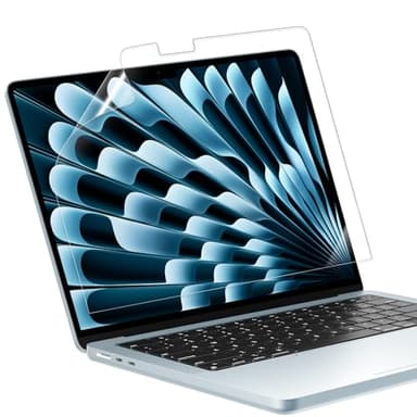 15" Screen Protector for MacBook Air 15.3 Inches 2025 M4 Chip Model A3241 Anti-Fingerprint & Scratch-Resistant 5H Hardness Laptop Protector for MacBook Air Accessories 2 Pack (Matte)