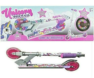 Unibos Have Duty Large Adult/kids/Girls Unicorn Scooter with 2 Light up Wheels