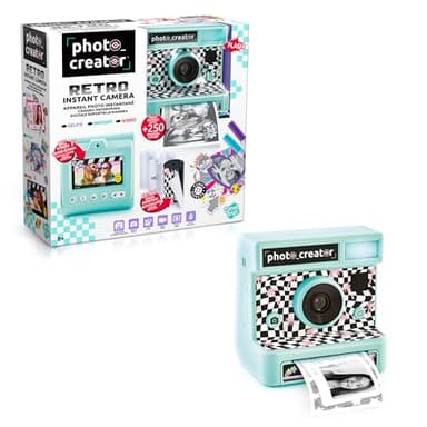 Photo Creator Instant Camera - Digital camera with built in printer - 250 prints - rechargeable
