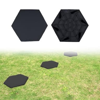 Delivery Today Items Prime Plastic Patio Stepping Stones – Easy To Install Lightweight Weatherproof Concrete Effect Anti-Slip Square Paving Slabs – Ideal for an Outdoor Garden Pathway or Patio