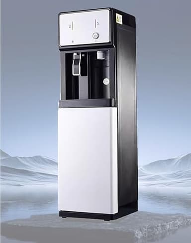 Generic Freestanding Mains Fed Water Dispenser, Water Cooler Dispenser With Instant Boiling, Ice/Hot Dual Function, Perfect For Home, Office, Commercial Use