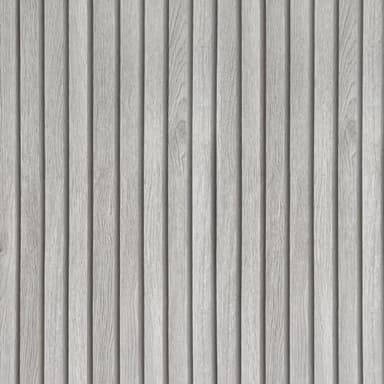 Shackcom Wood Slat Wallpaper 40 x 600cm, Removable Stick On Wood Panel Wallpaper Self Adhesive Contact Paper for Countertop Furniture Kitchen Wall Cabinet Shelf (Grey White)