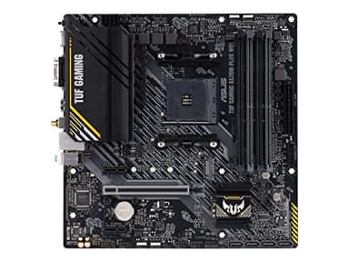 Asus TUF GAMING A520M-PLUS WIFI, AMD A520, AM4, Micro ATX, 4 DDR4, VGA, HDMI, DP, AC Wi-Fi, 1x M.2