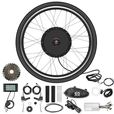 48V 27.5'' 500W Rear wheel Electric Bikes Conversion Kit Hub Motor, Electric Bicycle Motor,E-bike Cycling Hub with Controller, Bike Bicycle Conversion Tool Kit 7-speed Cassette,SW900 Screen