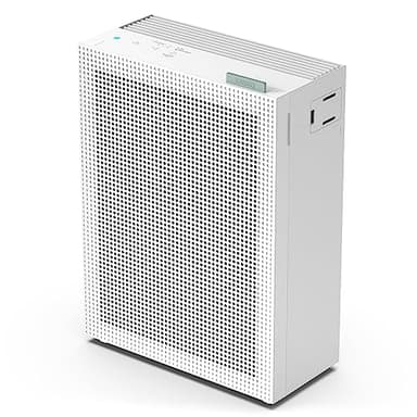 COWAY Air purifier for Home Bedroom, ECARF Quietmark Certified 20dB Sleep Mode, Removes up to 99.999% of Harmful Particles down to 0.01 µm for Allergy, Smoke, Pollen, Pet - Airmega 150 (White)