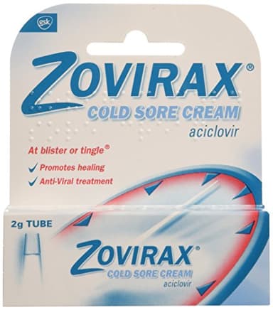 Zovirax Cold Sore Relief Treatment Cream Pump, 2 g