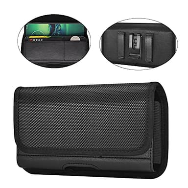 Holster for Samsung Galaxy S25 Ultra S24 Ultra S23 Ultra A16 A14 A06 A05 04e, iPhone 16 Pro Max, Moto G 5G 2025 G Play 2024 - Cell Phone Belt Holder - Belt Case with Clip Loop for Men Outdoor Work