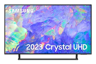 Samsung UE43CU8500KXXU 43" Smart 4K Ultra HD HDR LED TV TVPlus Voice Control (Renewed)