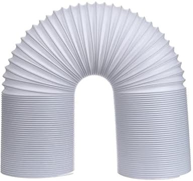 Portable 6 Inch 150mm Diameter Replacement Long Ac Air Conditioner Conditioning Unit Replacement Tubes Vent Flexible Con Exhaust A/C Universal Aircon Hose Exhaust Extension Duct Clockwise &300cm